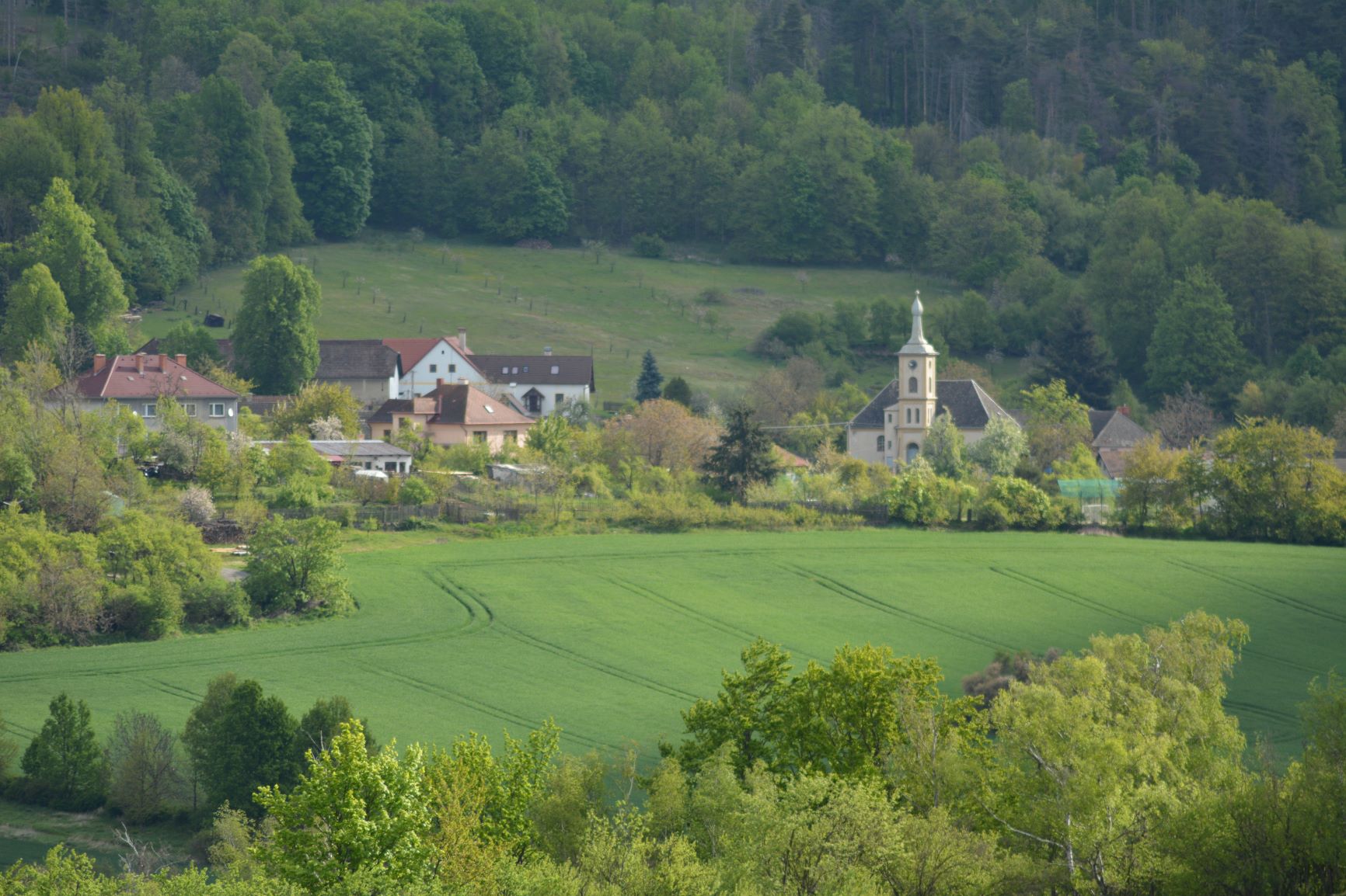 Evangelický kostel v Horních Vilémovicích